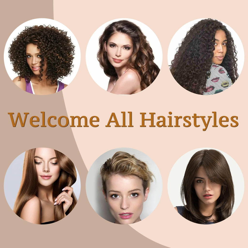 ENGHEK Curly Hair Brush, Bounce Curl Brush for Curl Hair, Curl Defining Brush for Women Men, Detangling Curl Brush Boar Bristle Hair Brush Less Pulling,...